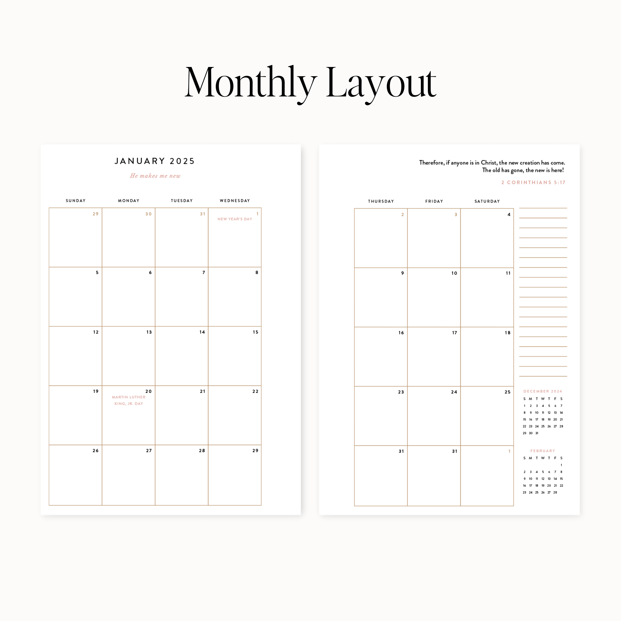 2025 Daily Intentional Planner® Insert Pack